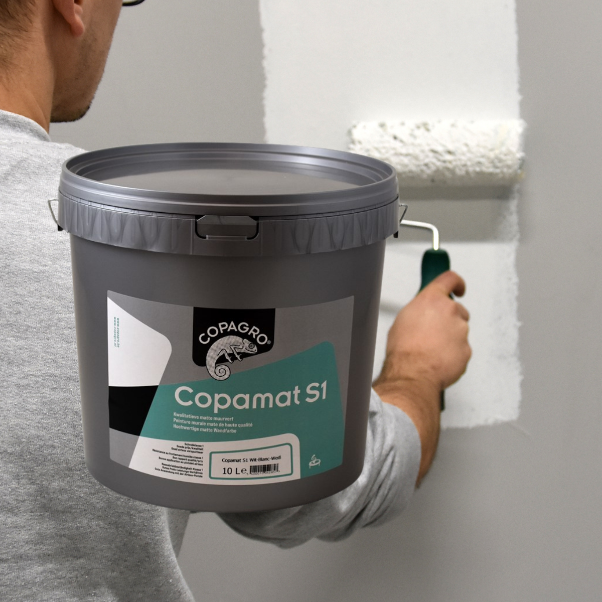 Nieuwe schrobvaste muur- & plafondverf Copamat S1